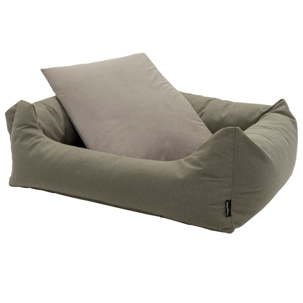 Hondenbed voor buiten Manchester 120x95x28 cm taupe