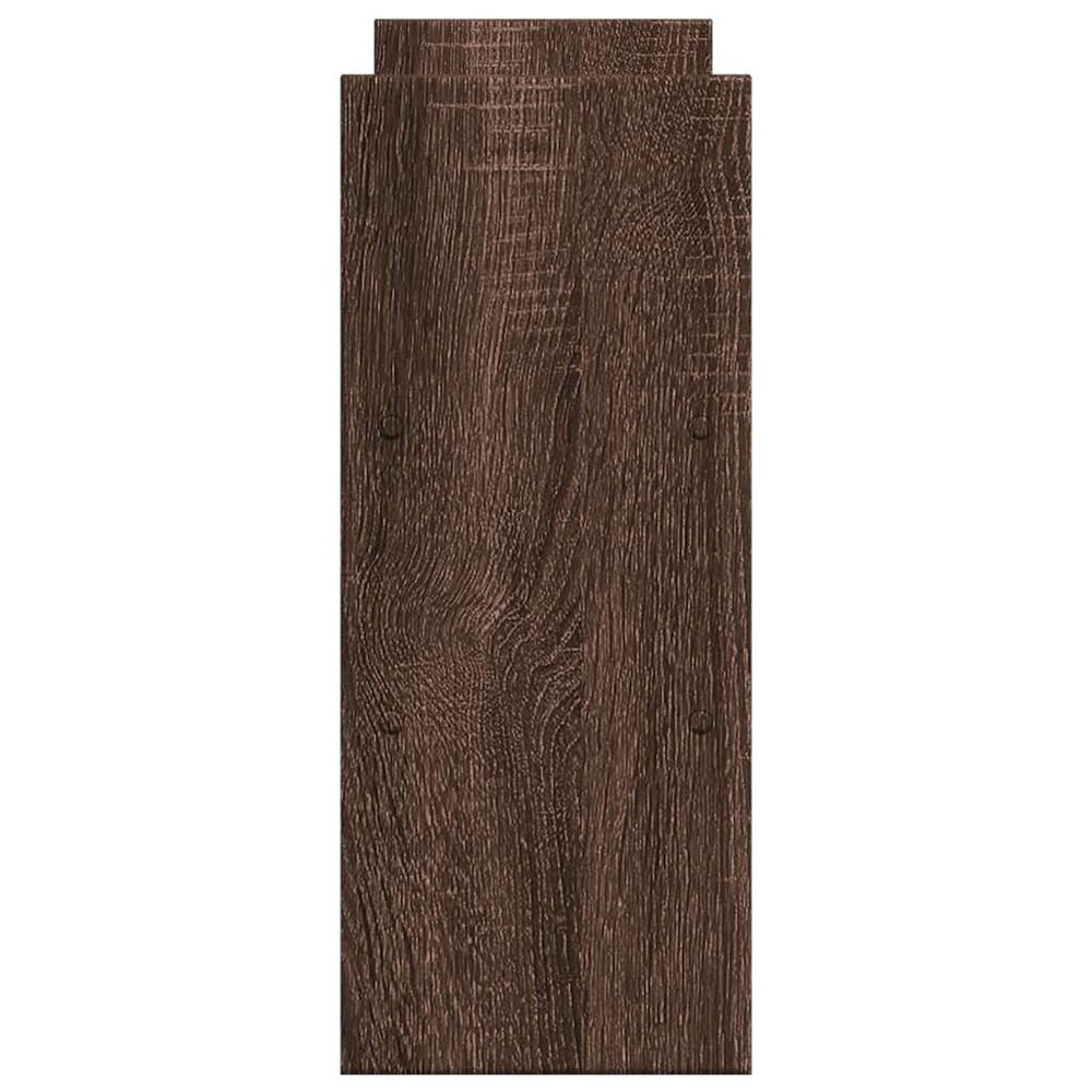 Bureau organiser 40x17x41 cm bewerkt hout bruin eikenkleurig