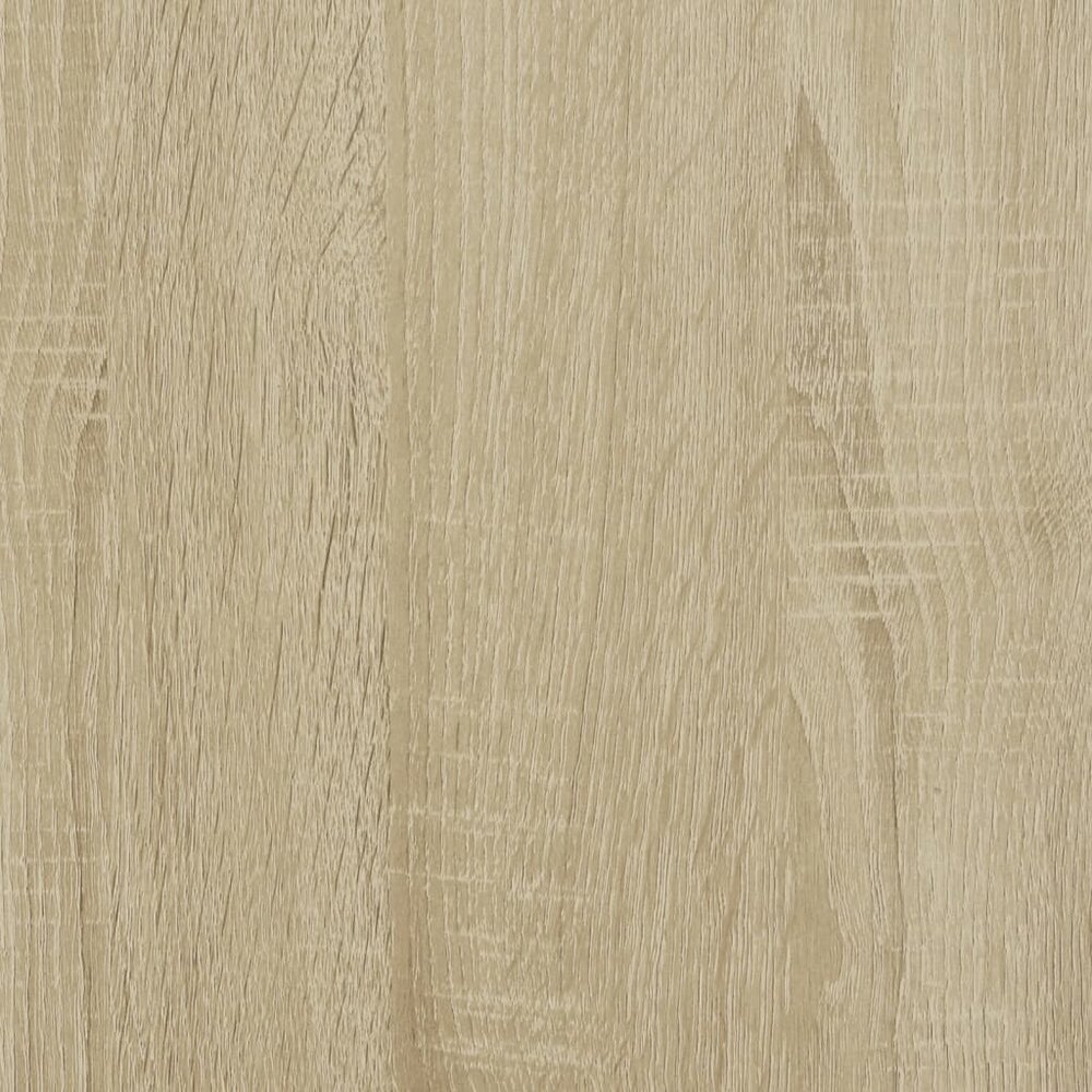 Monitorstandaard 100x27x10 cm bewerkt hout sonoma eikenkleurig