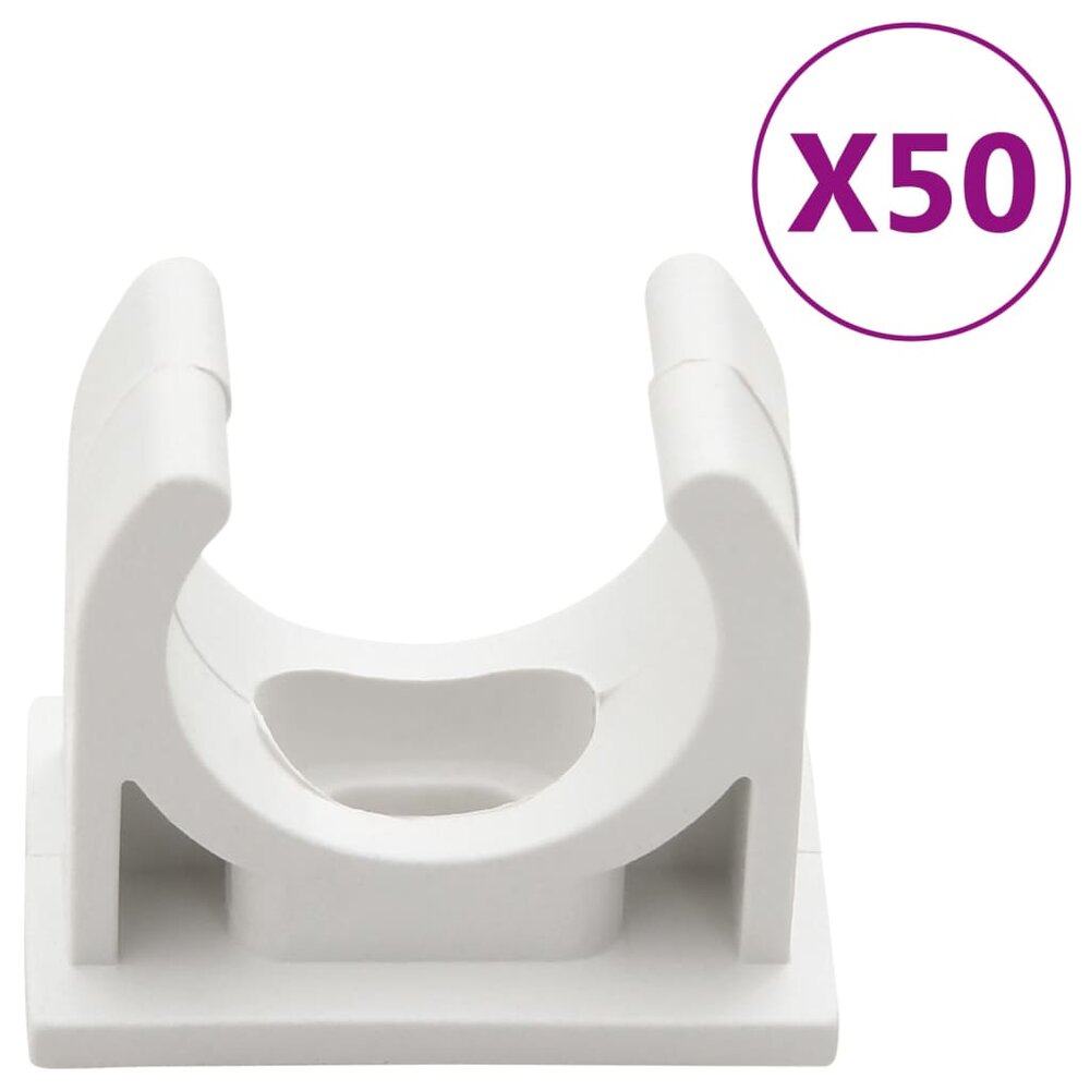 Kabelgoten met klemmen &Oslash;25 mm 30 m PVC