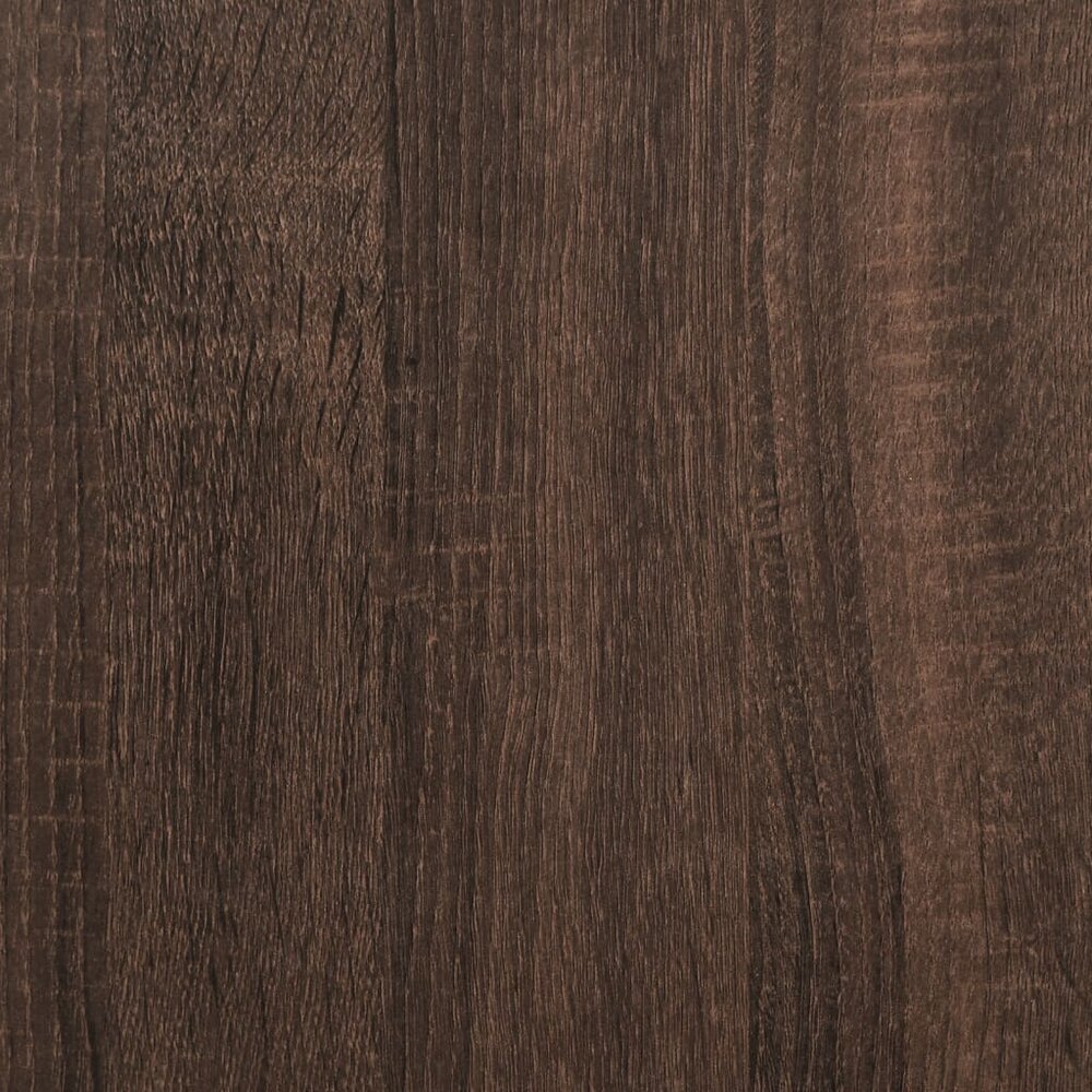 Printerkastje 49x40x22,5 cm bewerkt hout bruin eikenkleurig