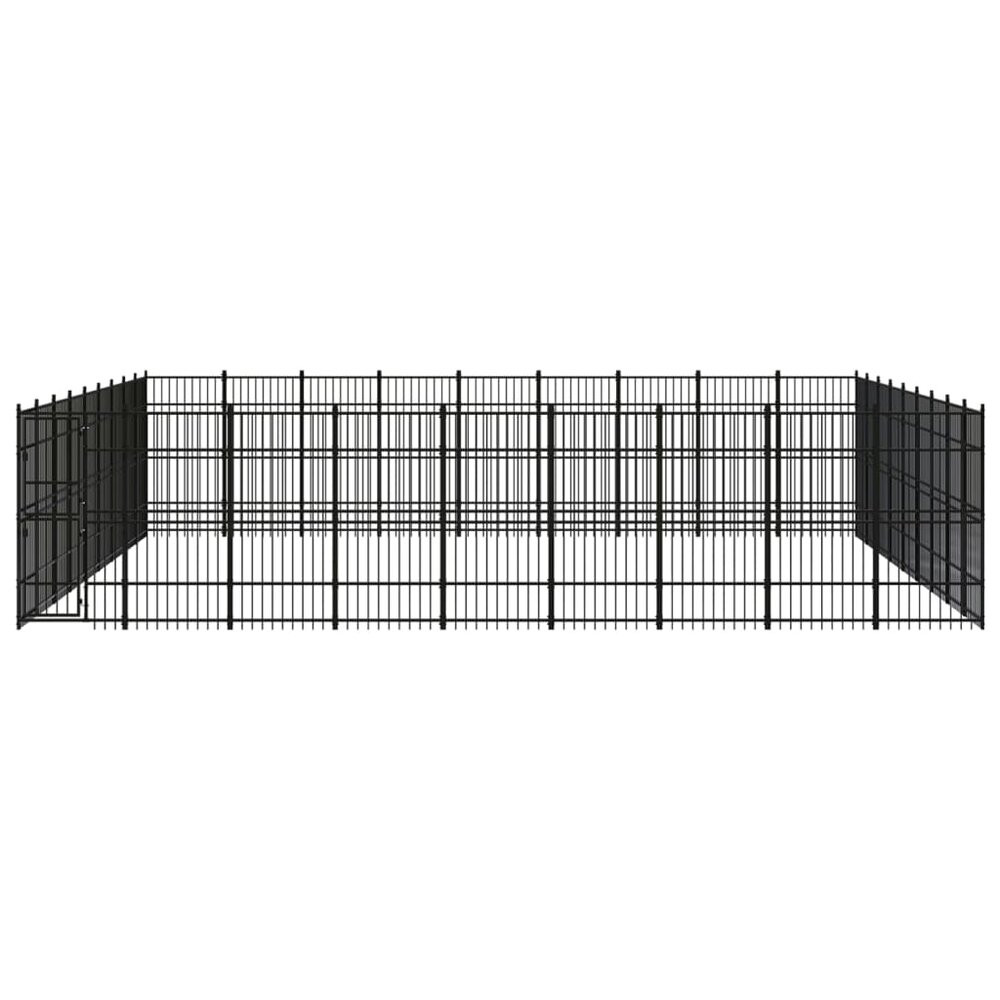Hondenkennel 74,65 m&sup2; staal