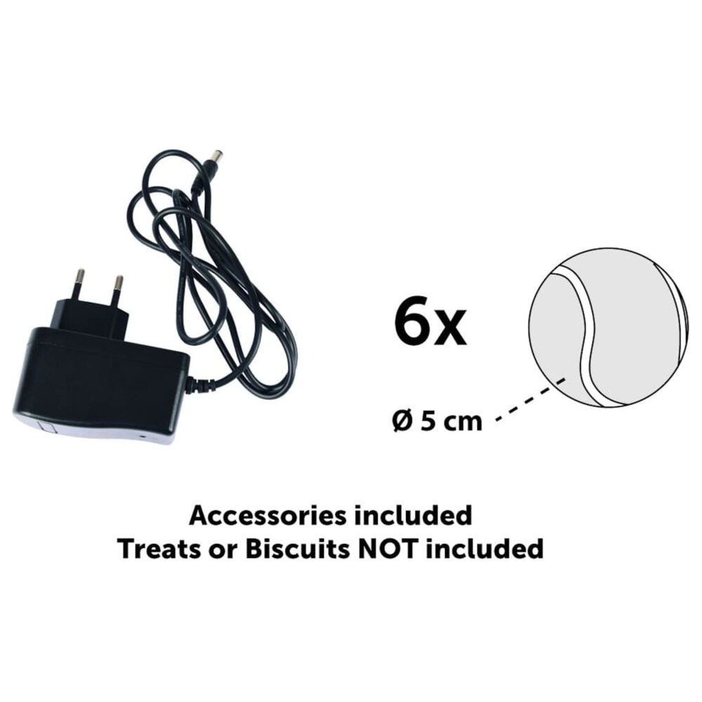 Balwerper met tennisballen Elton interactief 33x24x29 cm