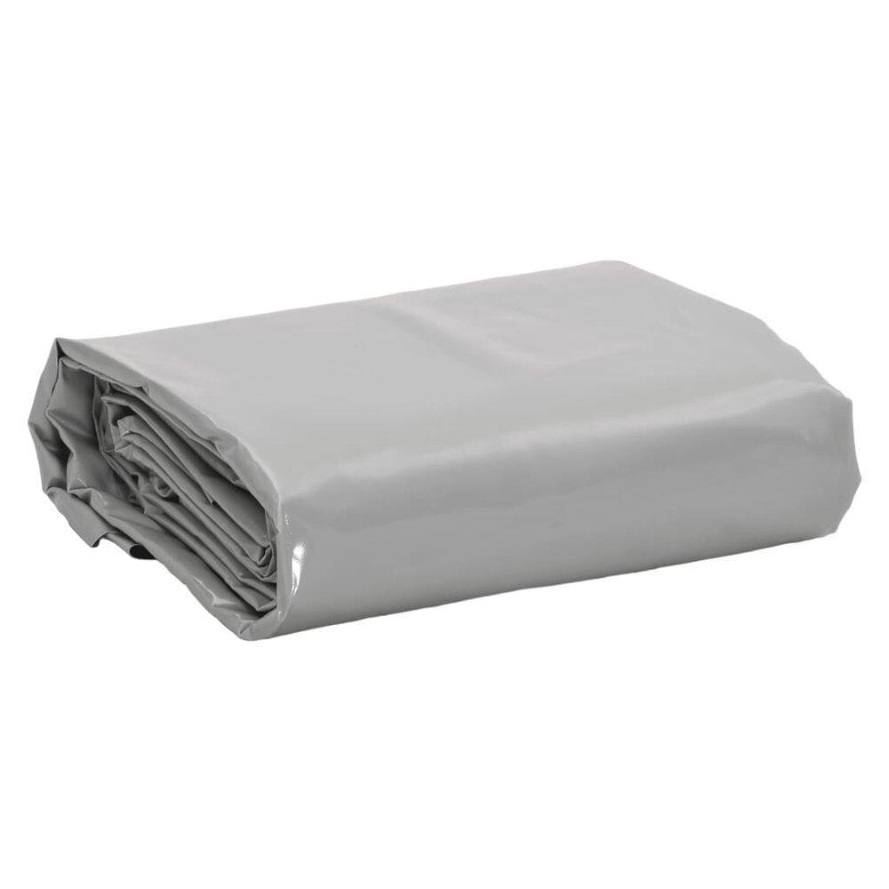 Dekzeil 650 g/m&sup2; 3,5x5 m grijs