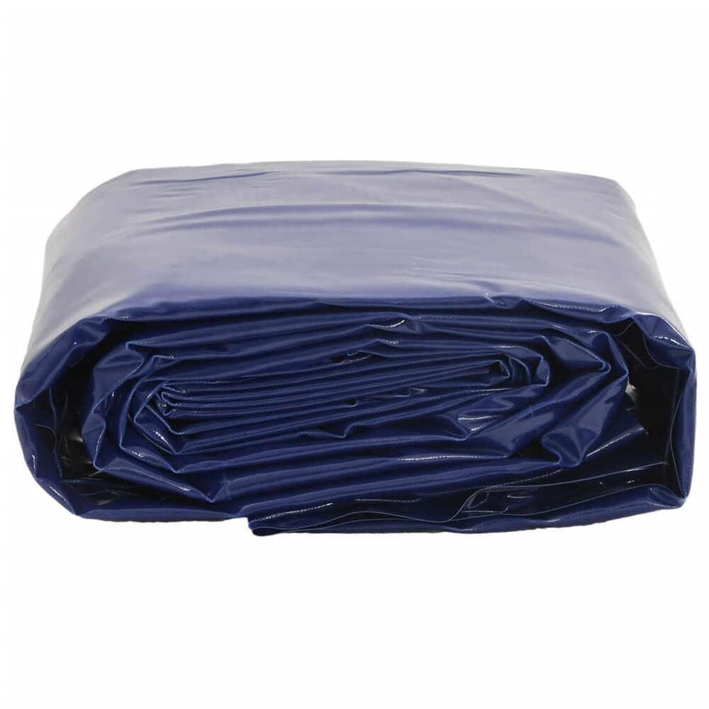 Dekzeil 650 g/m&sup2; 4x6 m blauw
