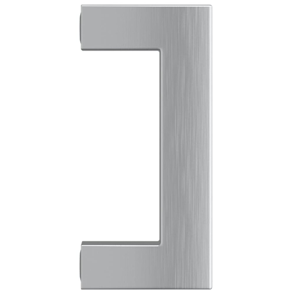 Handvatten 20 st 64 mm roestvrij staal zilverkleurig