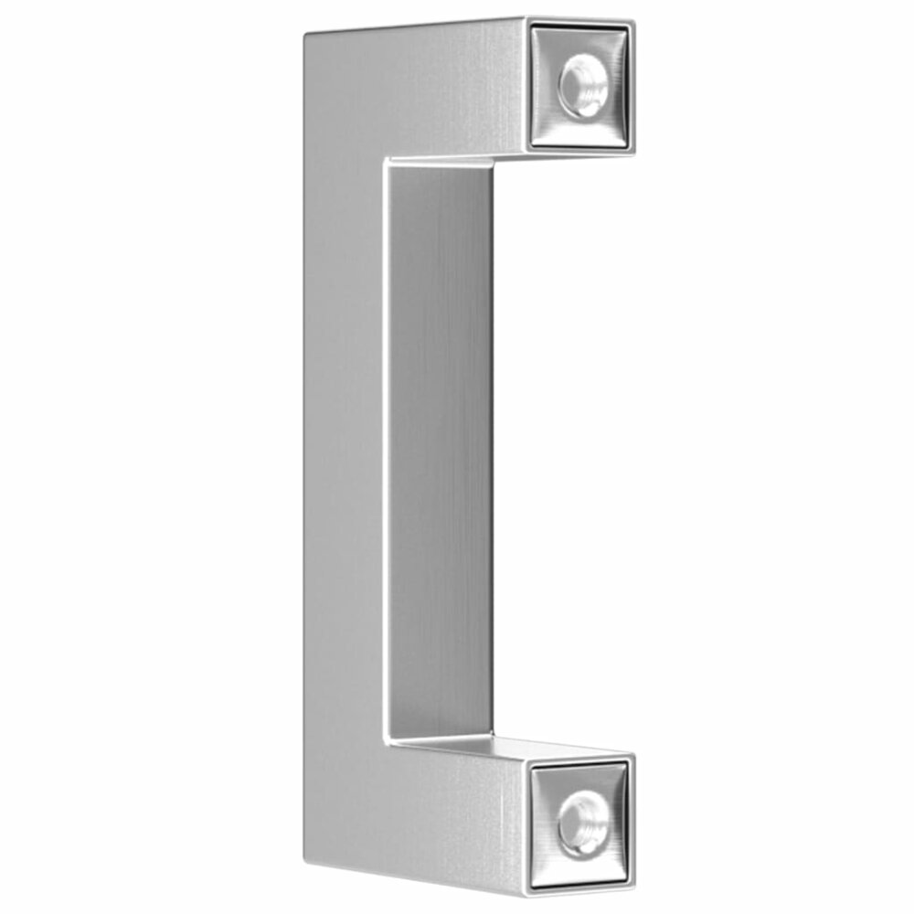 Handvatten 20 st 64 mm roestvrij staal zilverkleurig