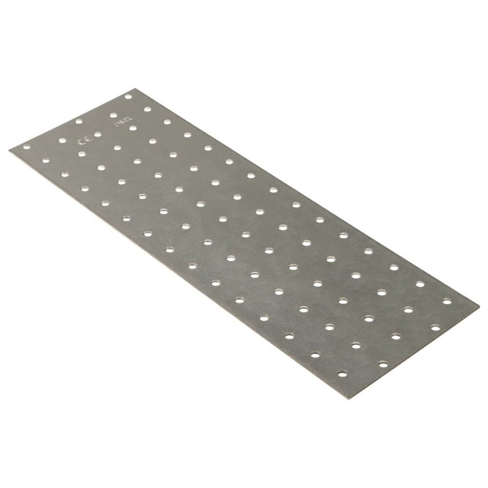 Platen geperforeerd 20 st 2 mm 300x100 mm gegalvaniseerd staal