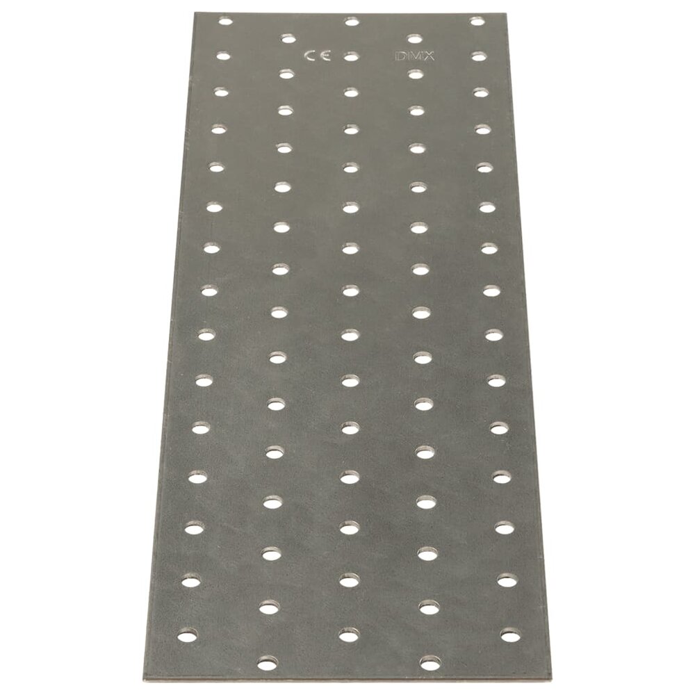 Platen geperforeerd 20 st 2 mm 300x100 mm gegalvaniseerd staal