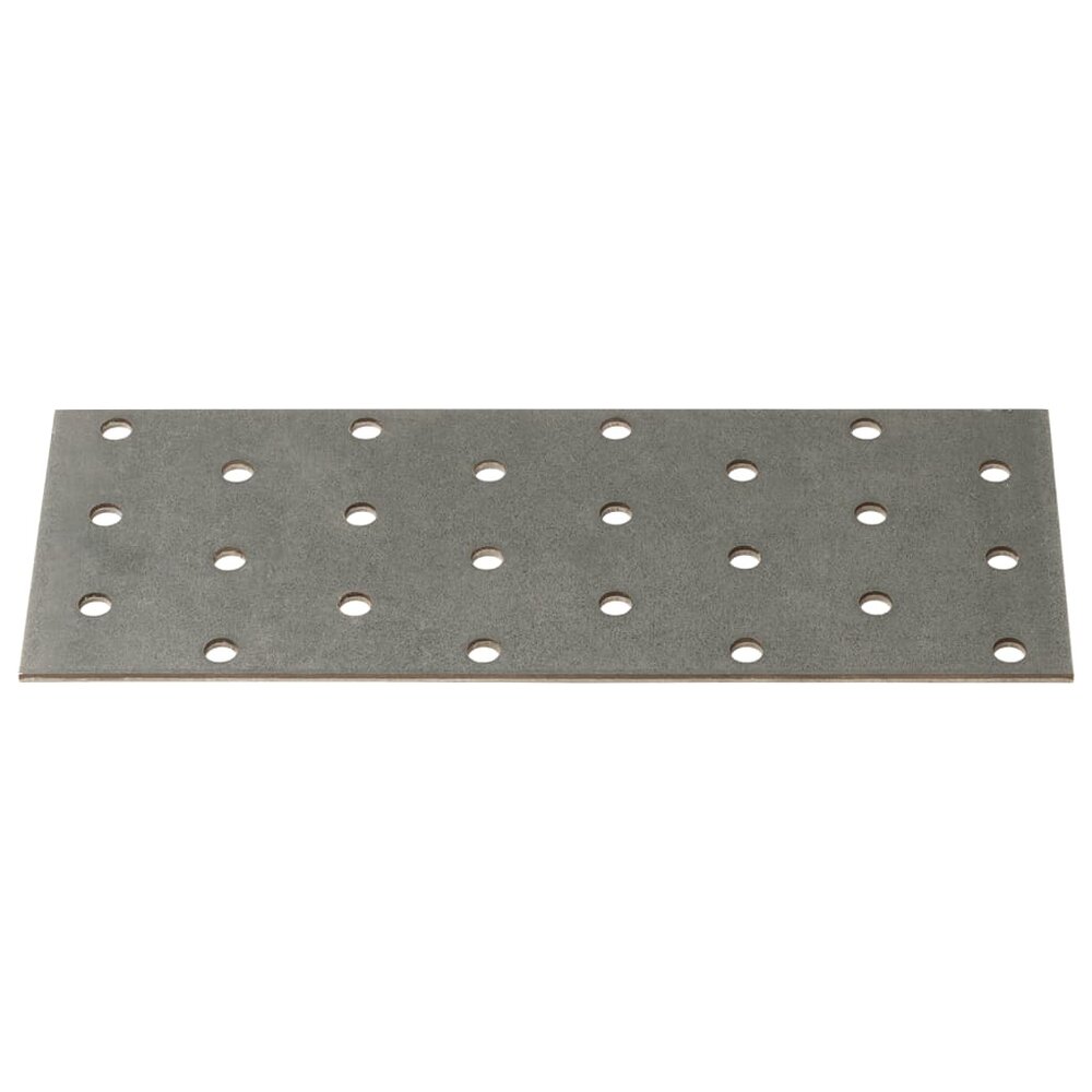 Platen geperforeerd 40 st 2 mm 160x60 mm gegalvaniseerd staal