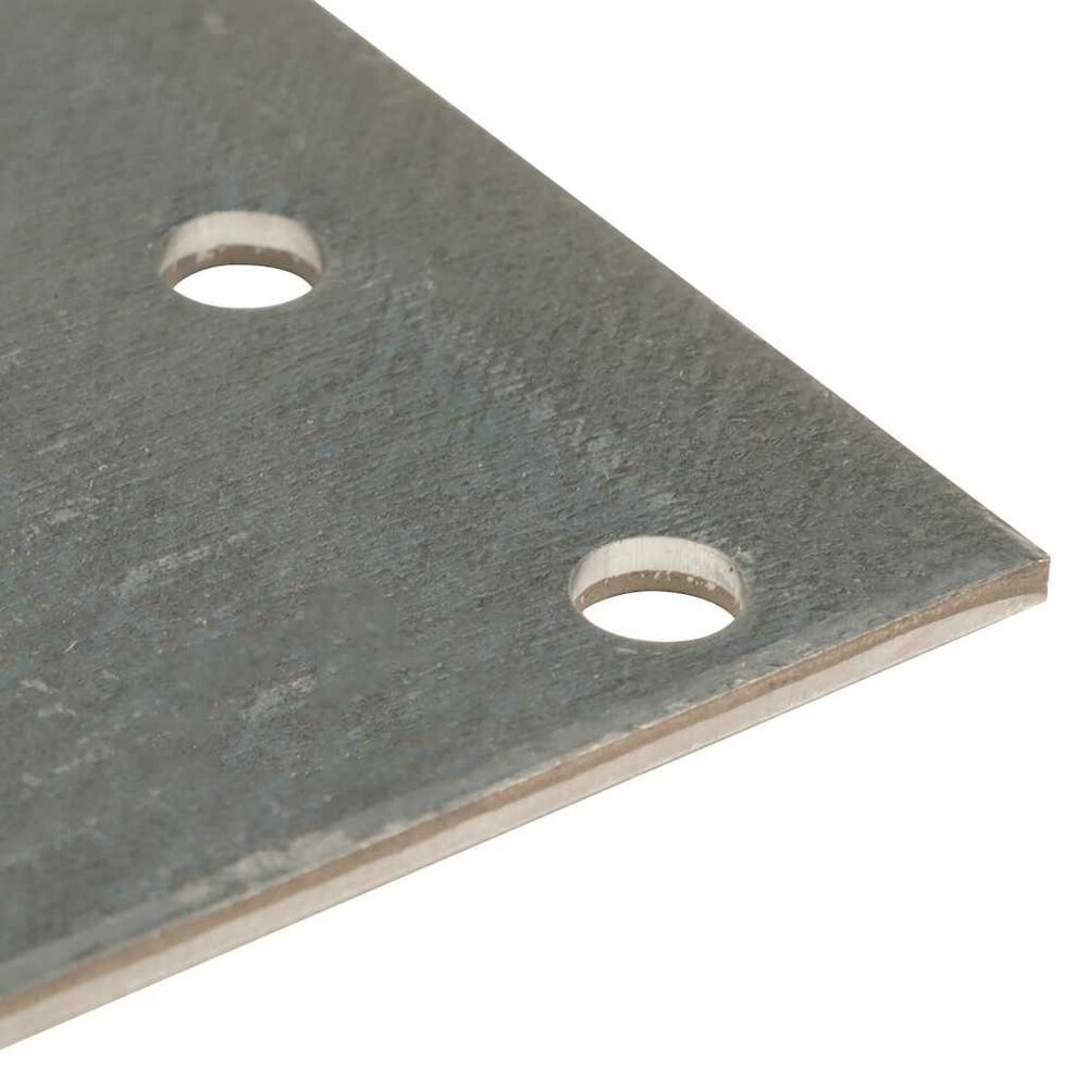 Platen geperforeerd 20 st 2 mm 300x80 mm gegalvaniseerd staal