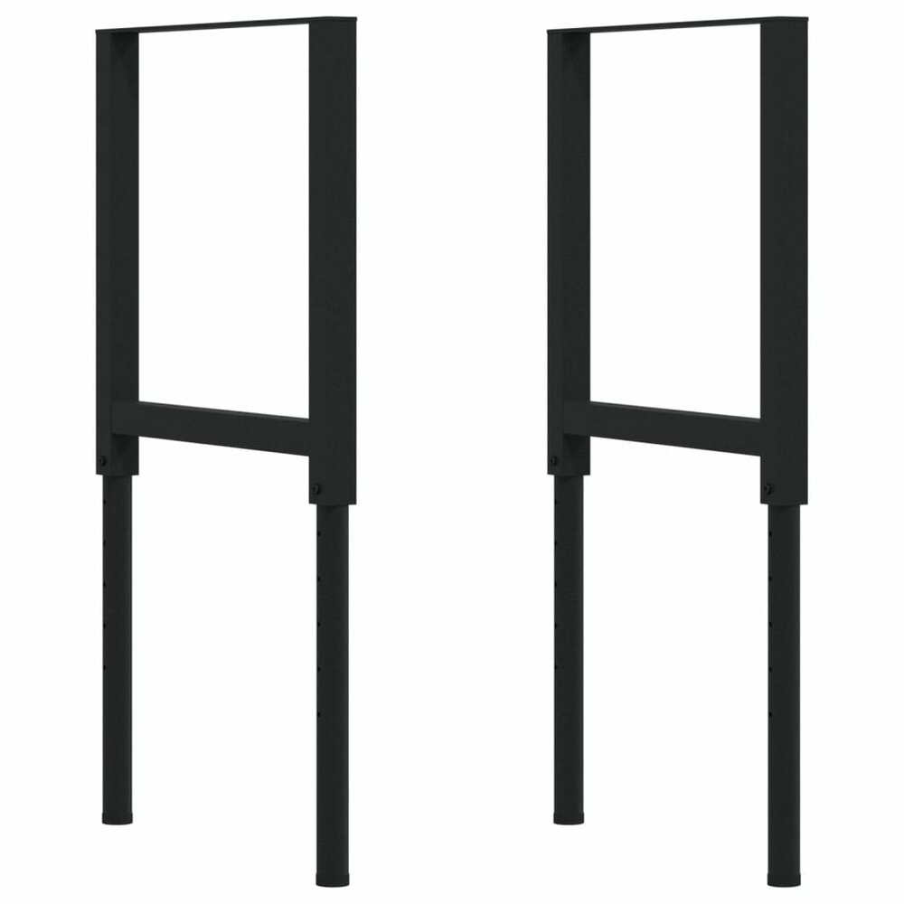 Werkbank 100x(55-60)x(73-99,5) cm massief beukenhout