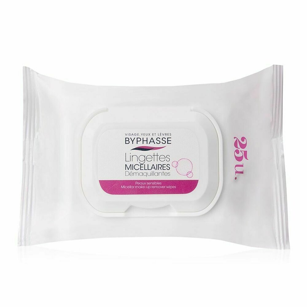 Byphasse Make-Up Verwijderdoekjes Byphasse Toallitas Desmaquillantes Micellaire (25 Uds)