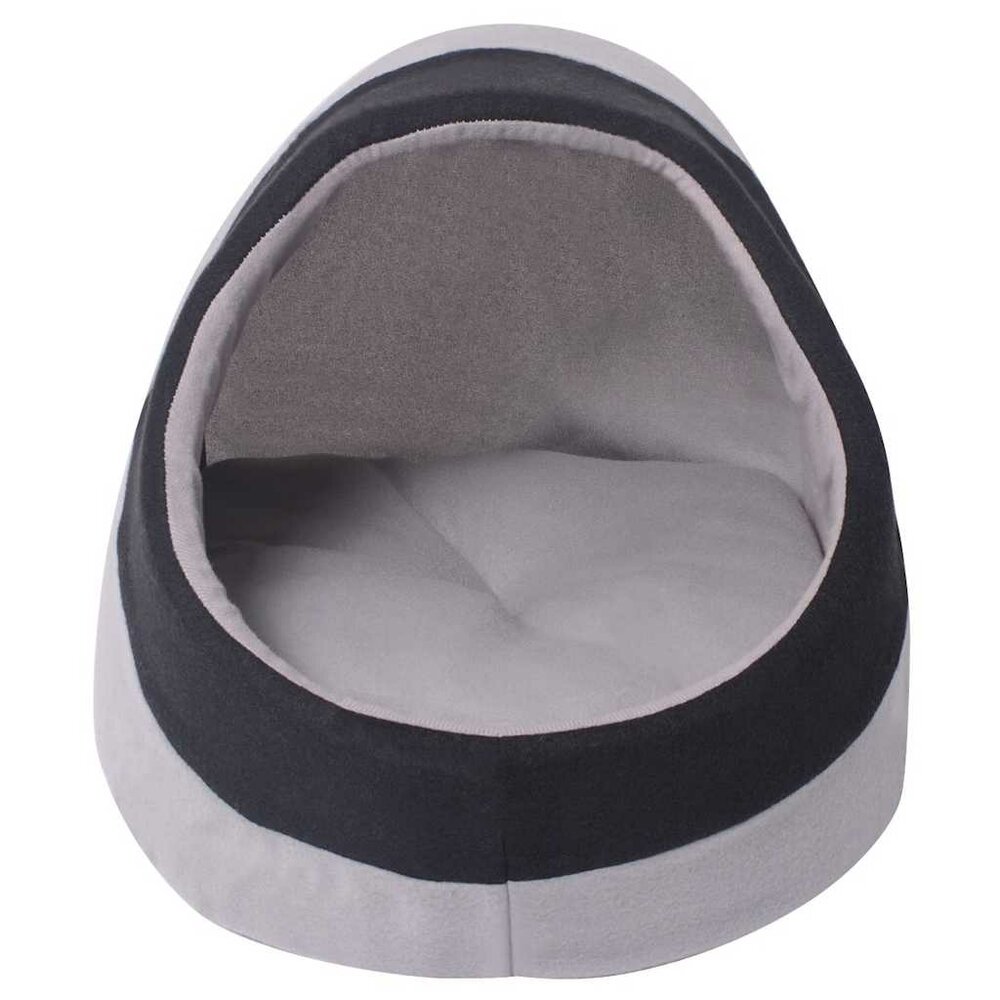Kattenmand M grijs en zwart