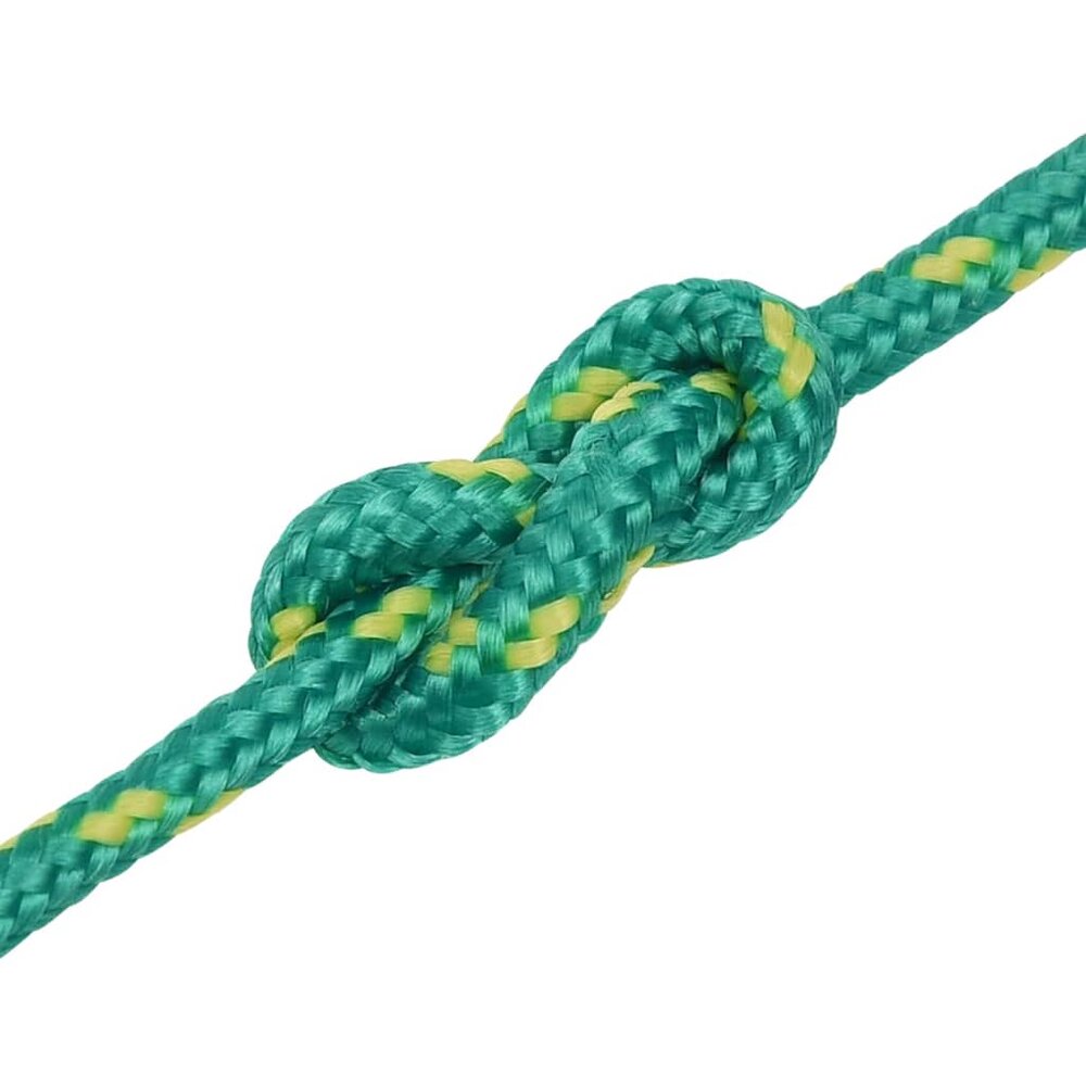 Boottouw 4 mm 50 m polypropyleen groen