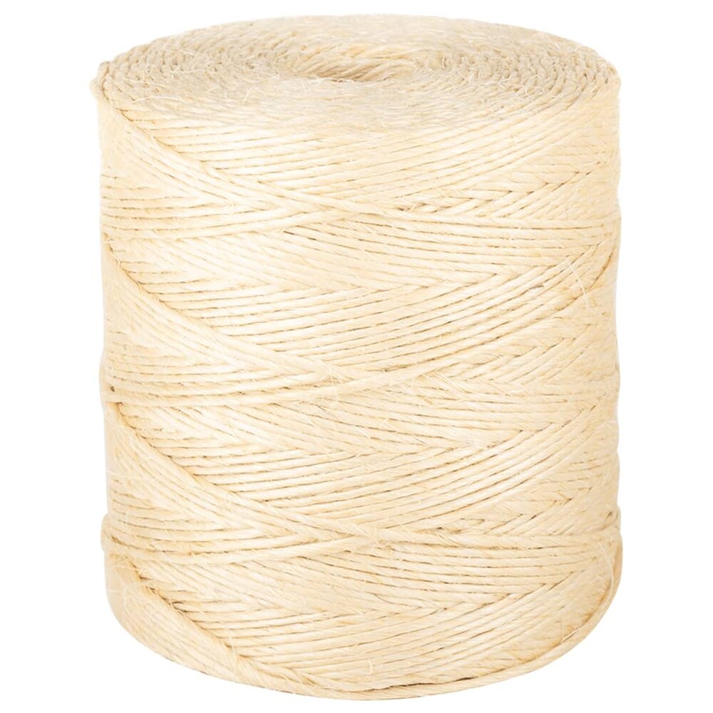 Touw 2 mm 300 m 100% sisal