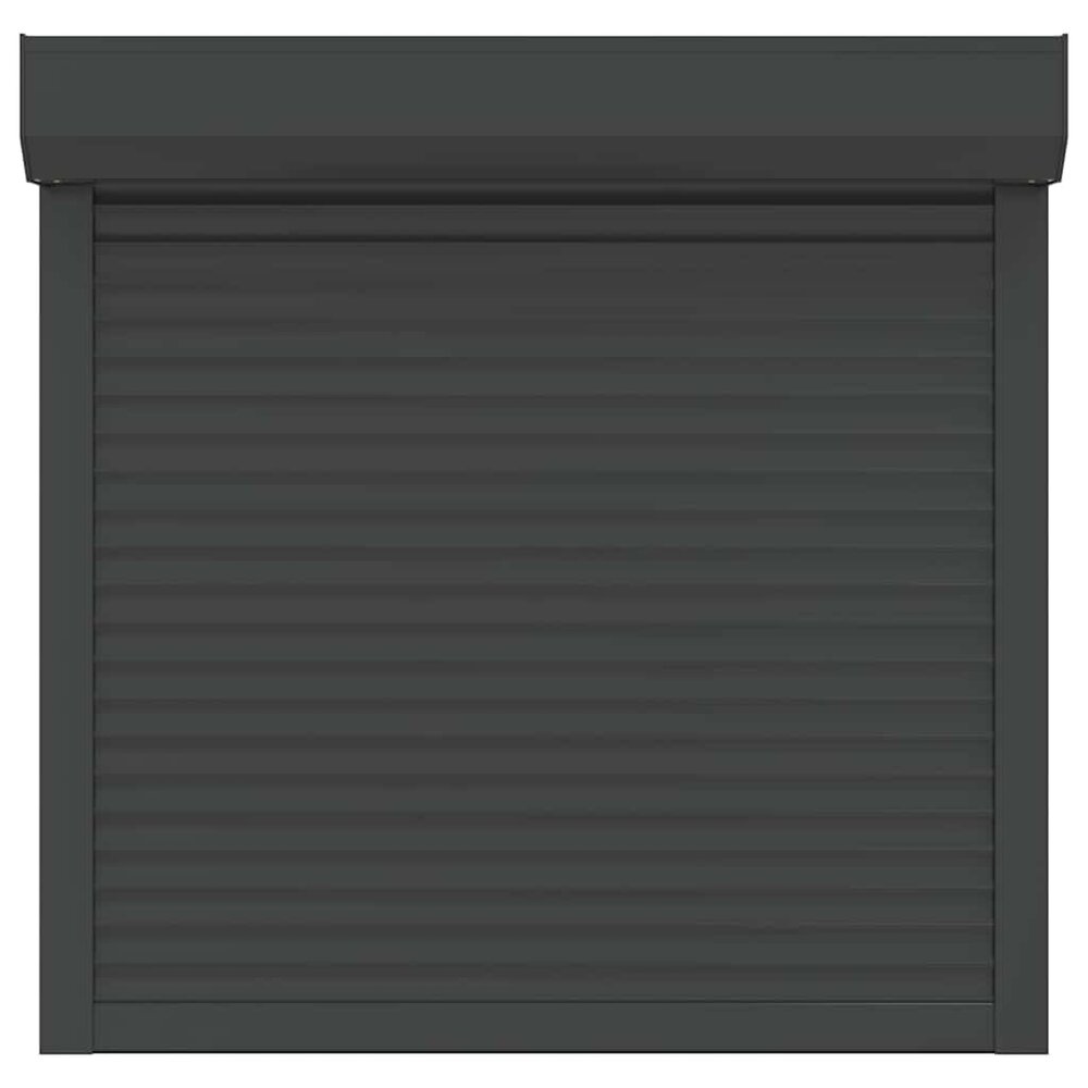 Rolluik 100x100 cm aluminium antracietkleurig