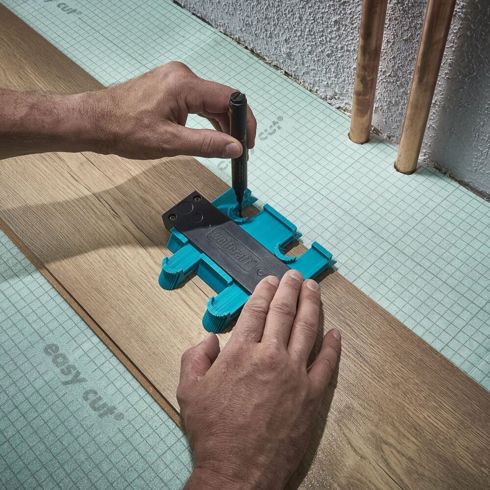 Gereedschapsset voor laminaat en designvloeren