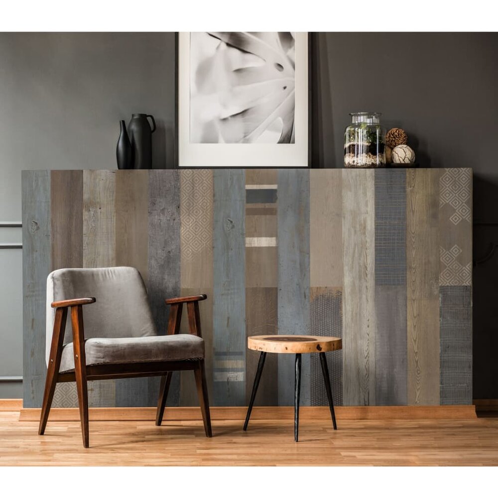 9 st Wandpaneel Accent 15,4x120 cm Yosemite