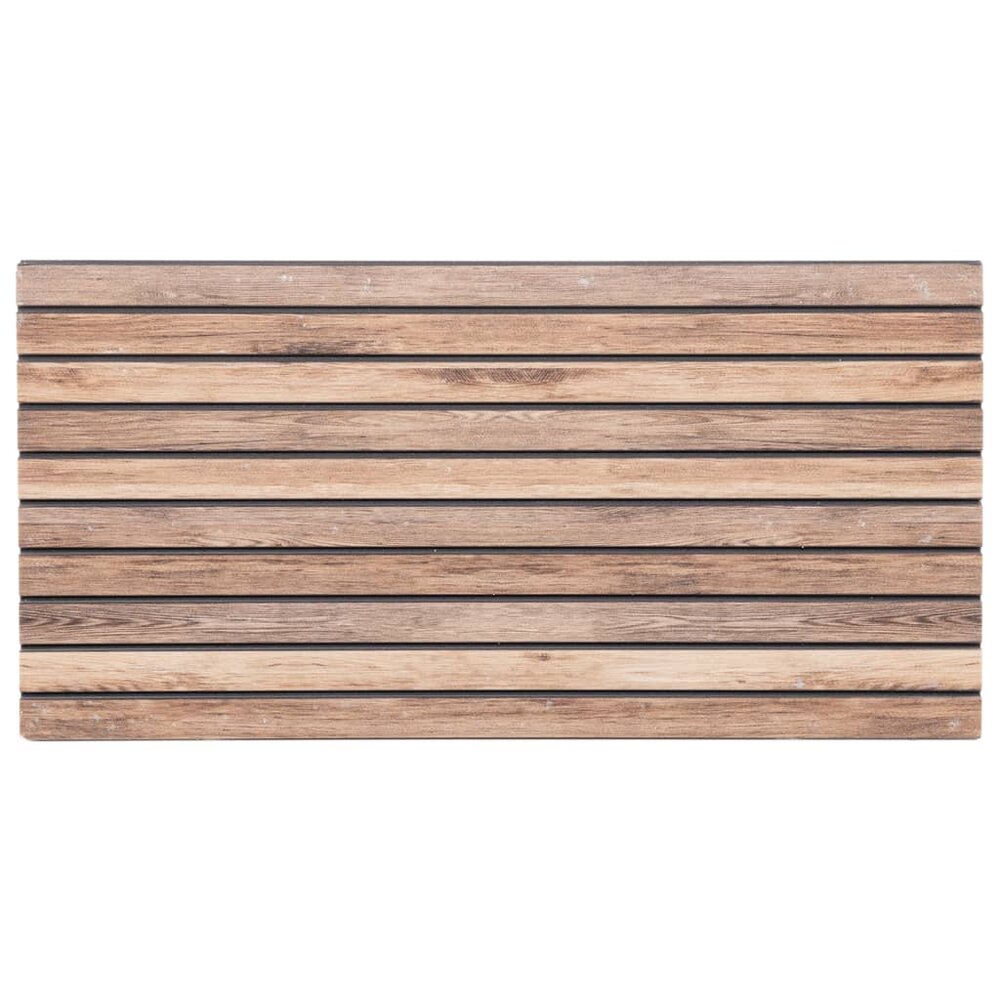 Wandpanelen 5 st 3D 100x50 cm EPS lichtbruin