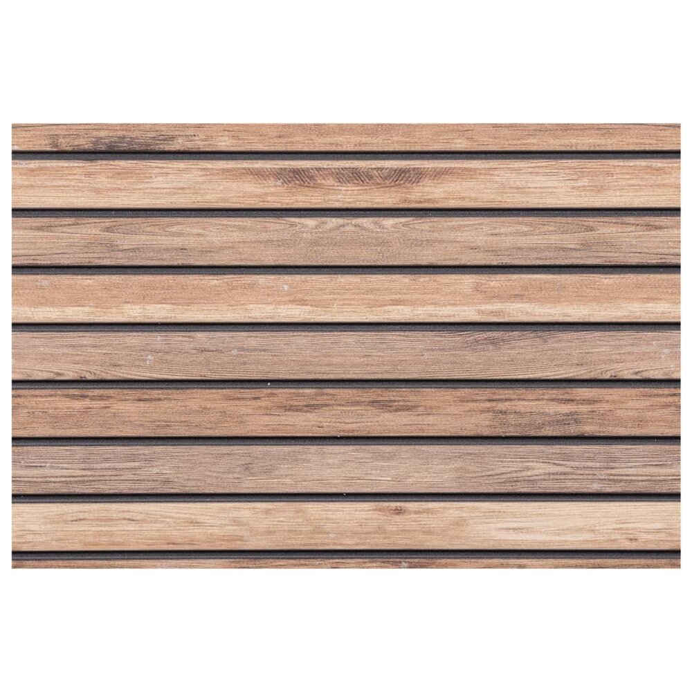 Wandpanelen 5 st 3D 100x50 cm EPS lichtbruin