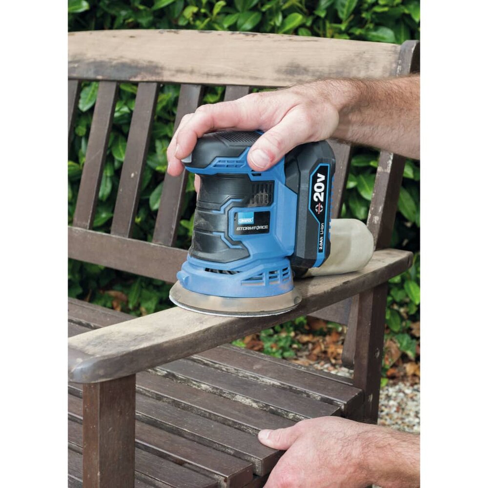 Vlakschuurmachine zonder accu Storm Force 20 V