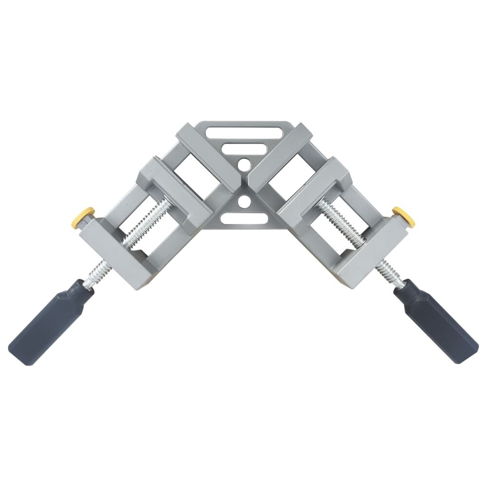 Hoekklem met dubbel handvat 95 mm aluminium