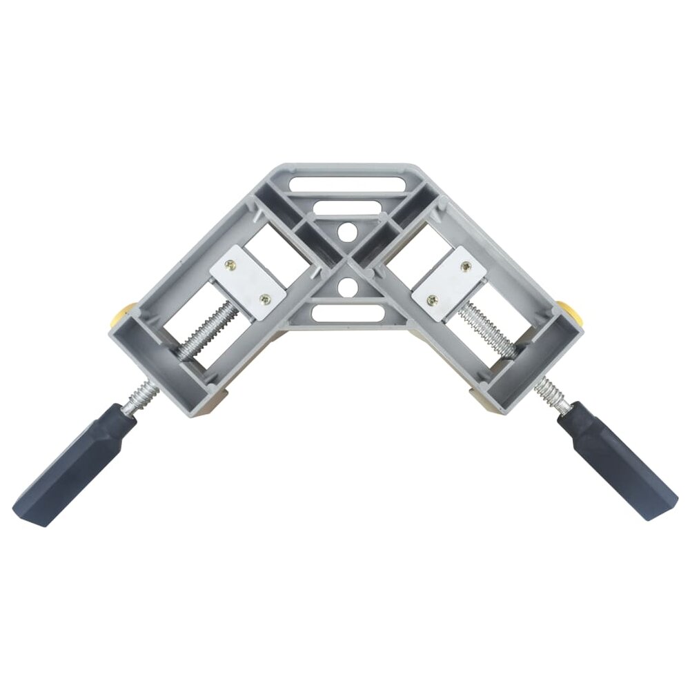 Hoekklem met dubbel handvat 95 mm aluminium