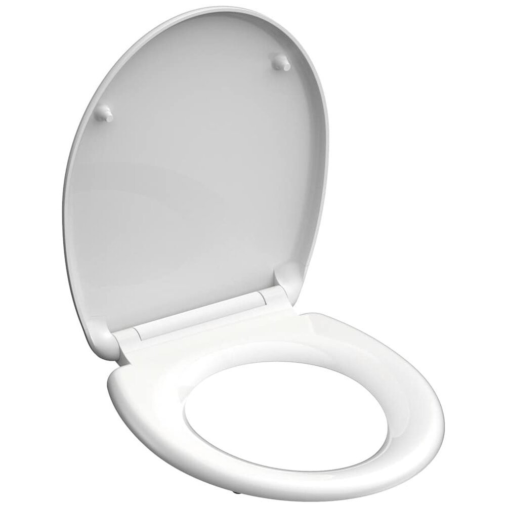 Toiletbril WHITE duroplast