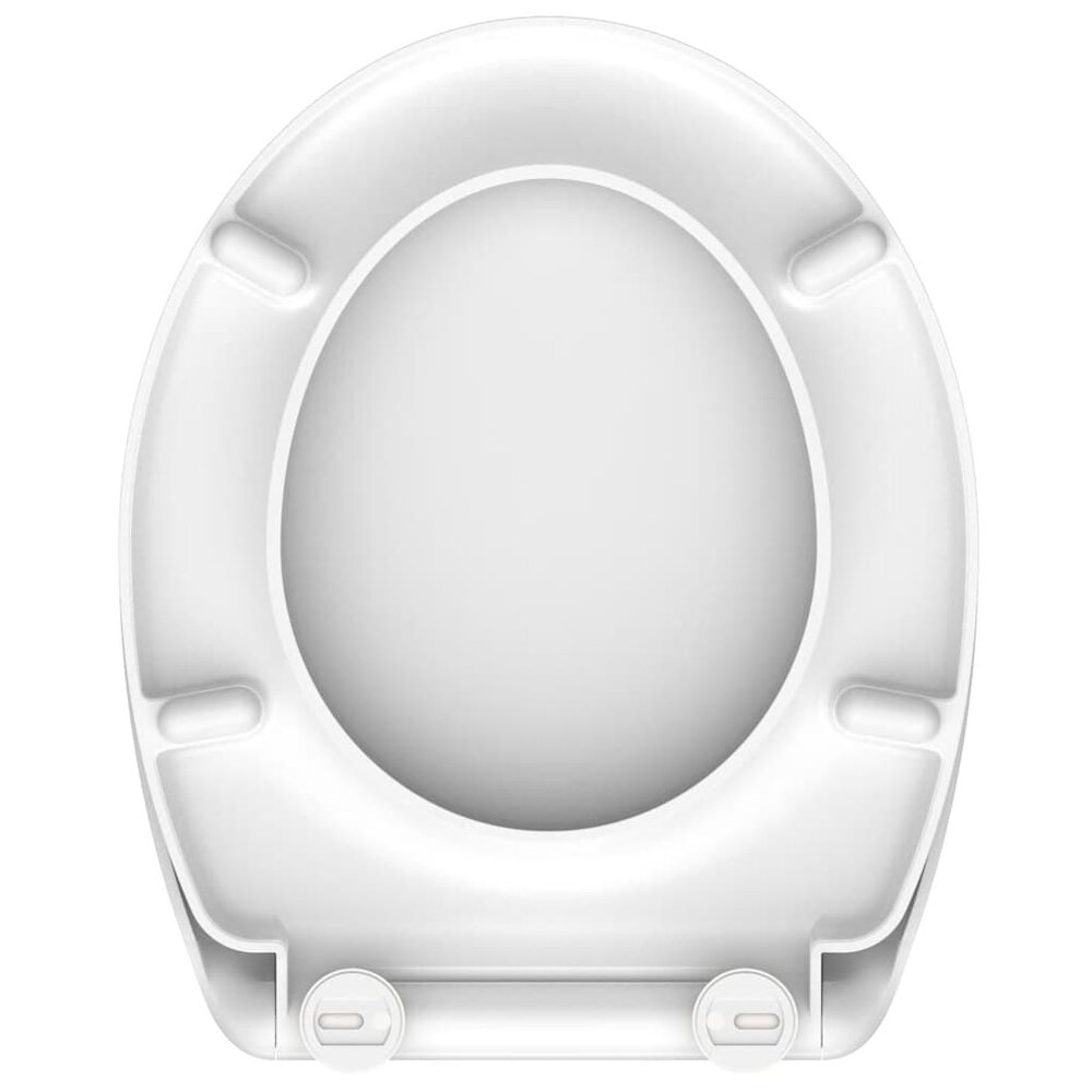 Toiletbril WHITE duroplast