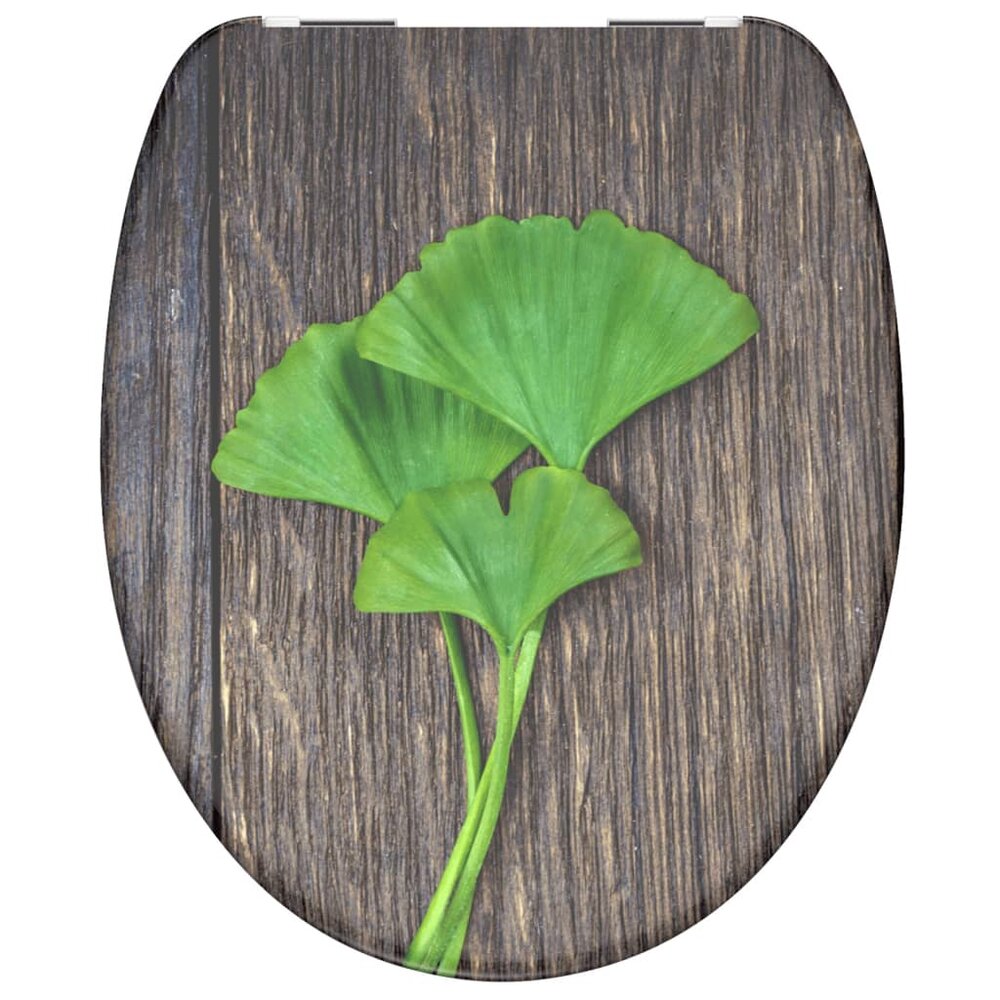 Toiletbril met soft-close GINKGO &amp; WOOD