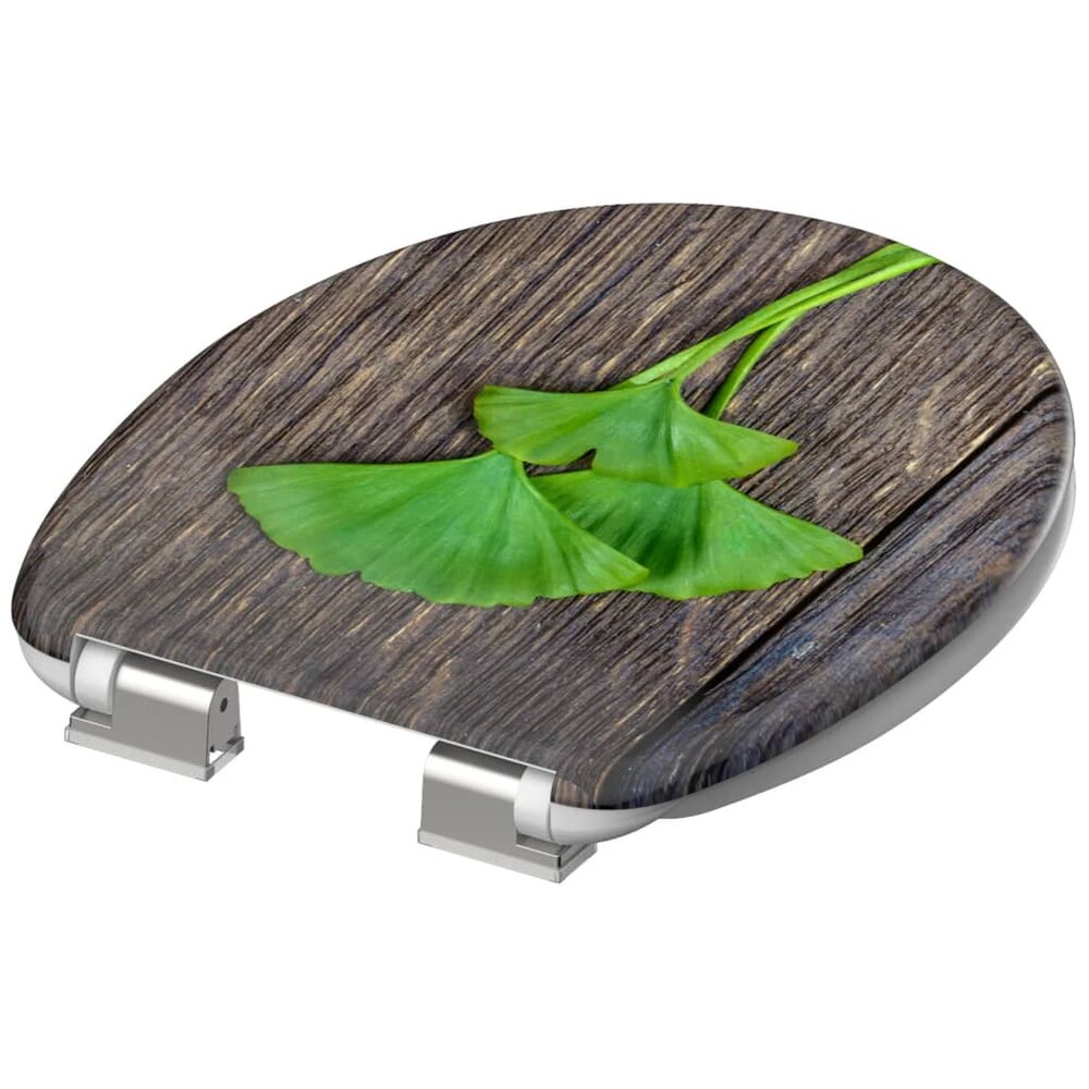 Toiletbril met soft-close GINKGO &amp; WOOD