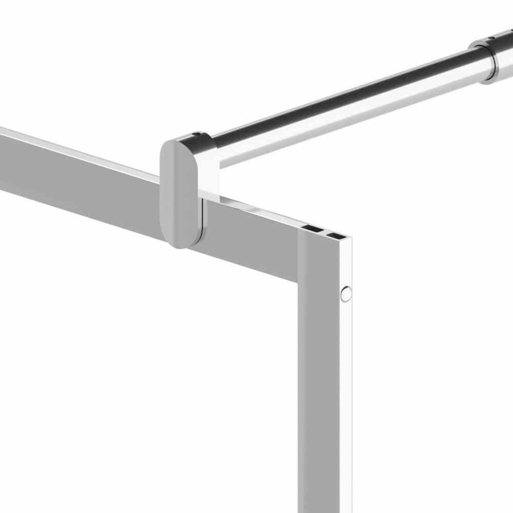 Inloopdouchewand met stenenmotief 100x195 cm ESG-glas