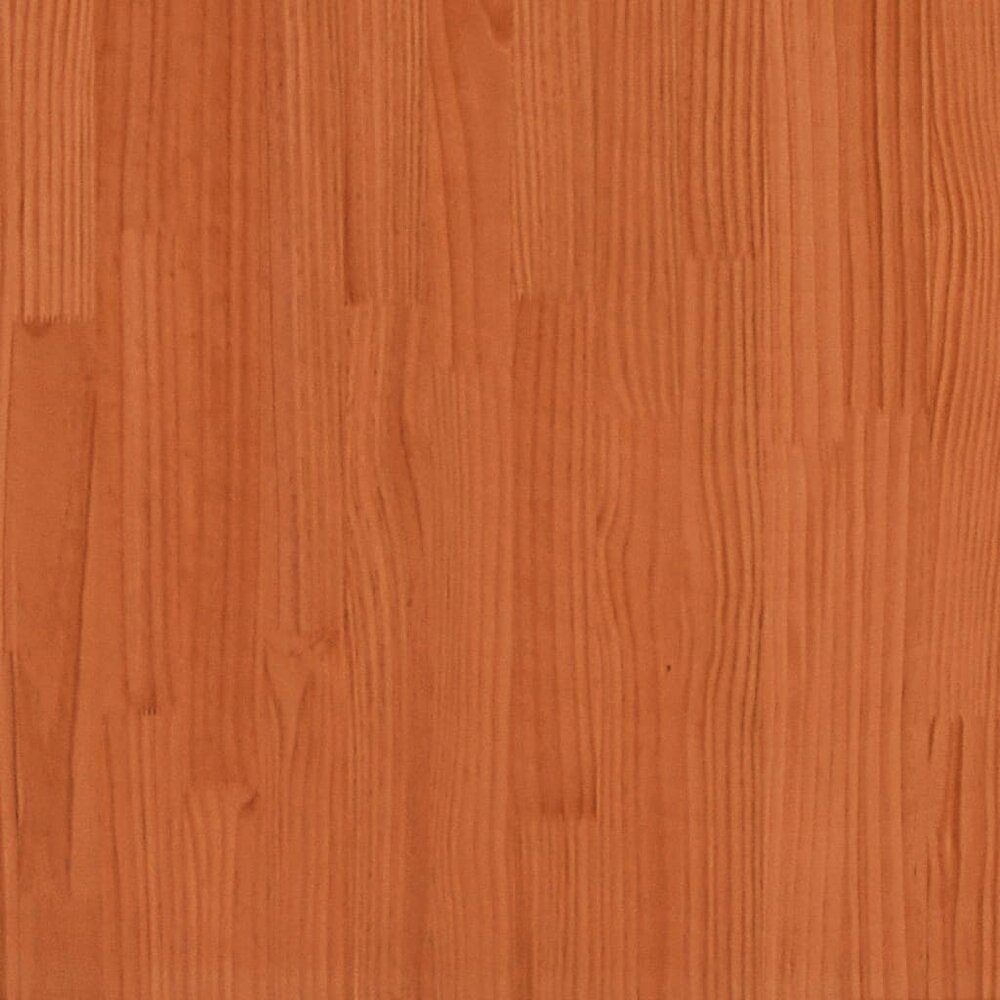 Plantenbak 90x50x70 cm massief grenenhout wasbruin