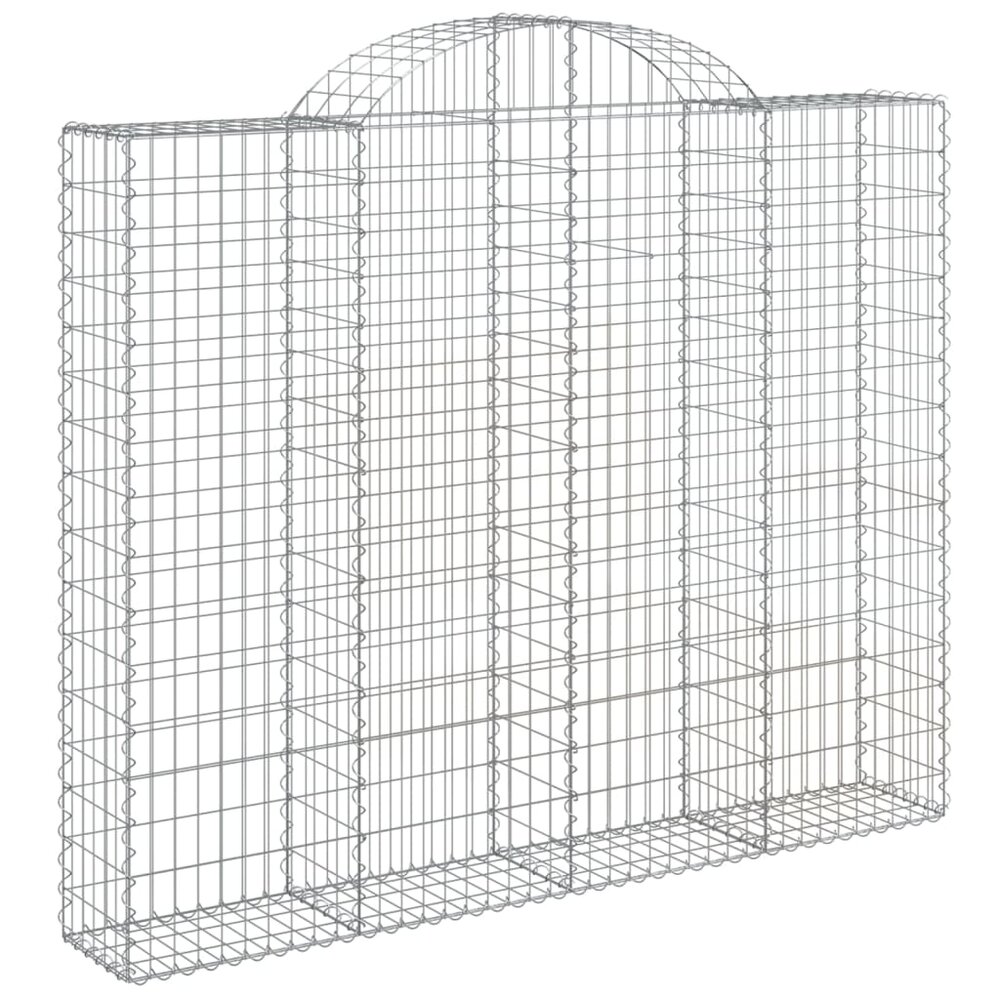 Schanskorven 13 st gewelfd 200x30x160/180 cm ijzer