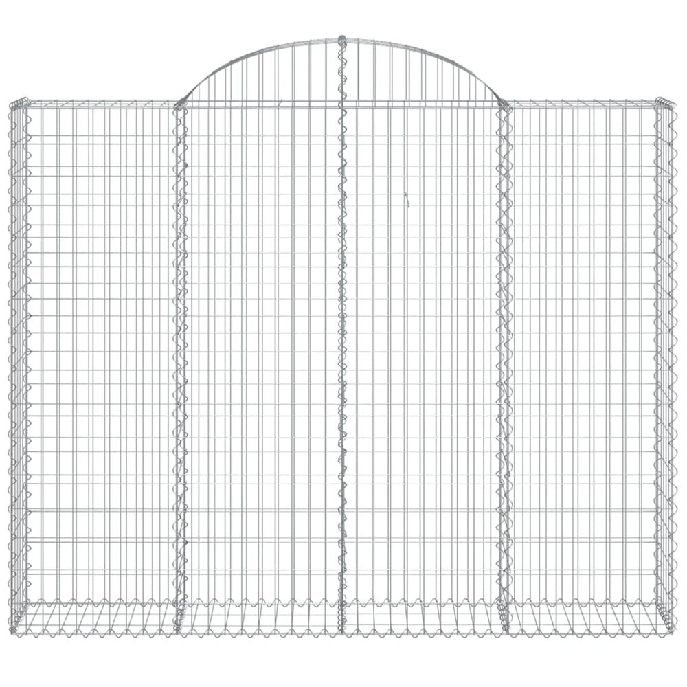 Schanskorven 13 st gewelfd 200x30x160/180 cm ijzer
