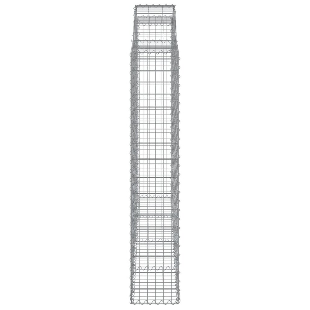 Schanskorven 13 st gewelfd 200x30x160/180 cm ijzer