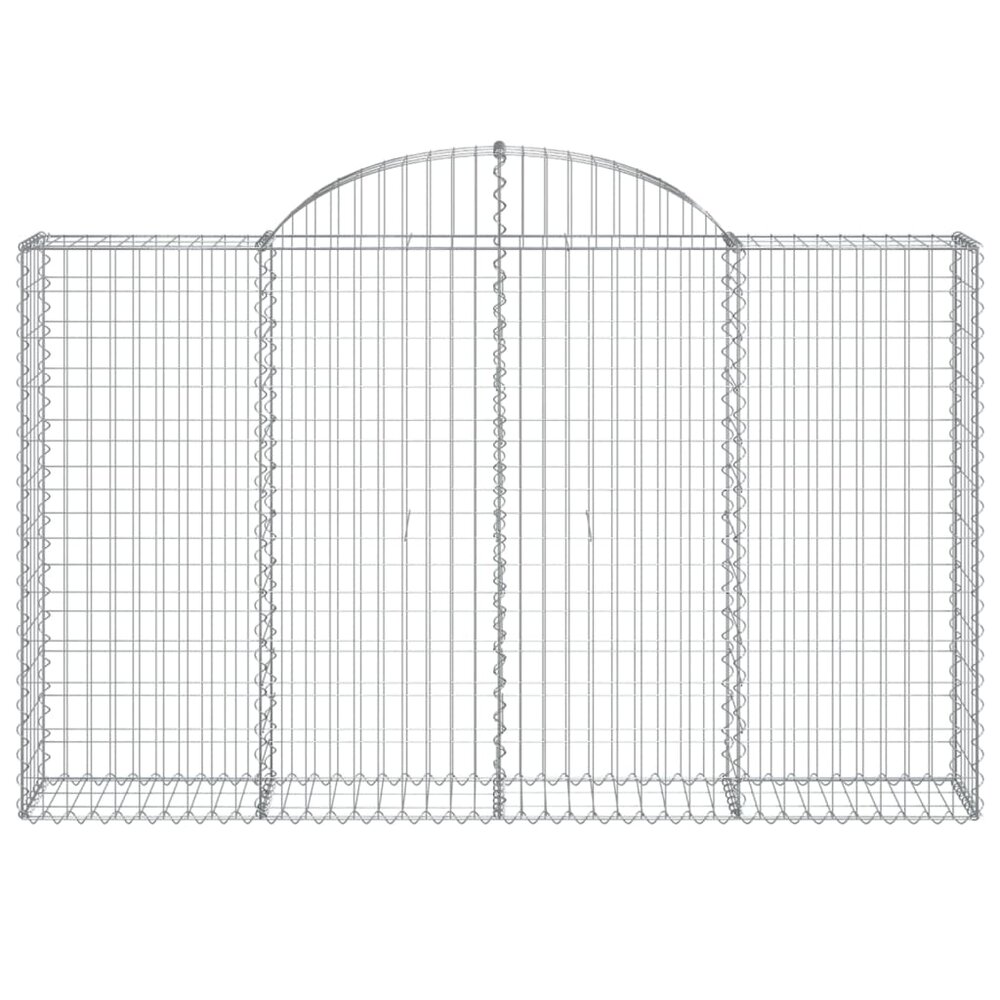 Schanskorven 50 st gewelfd 200x30x120/140 cm ijzer