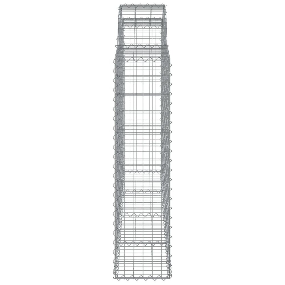 Schanskorven 50 st gewelfd 200x30x120/140 cm ijzer