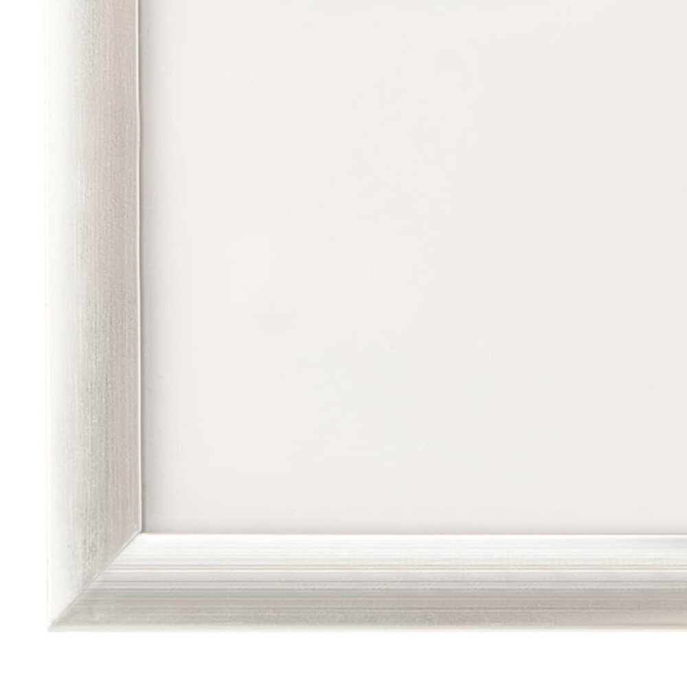 Fotolijsten 5 st voor wand of tafel 50x70 cm MDF zilverkleurig