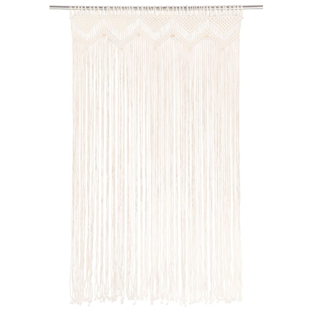 Gordijn macram&eacute; 140x240 cm katoen