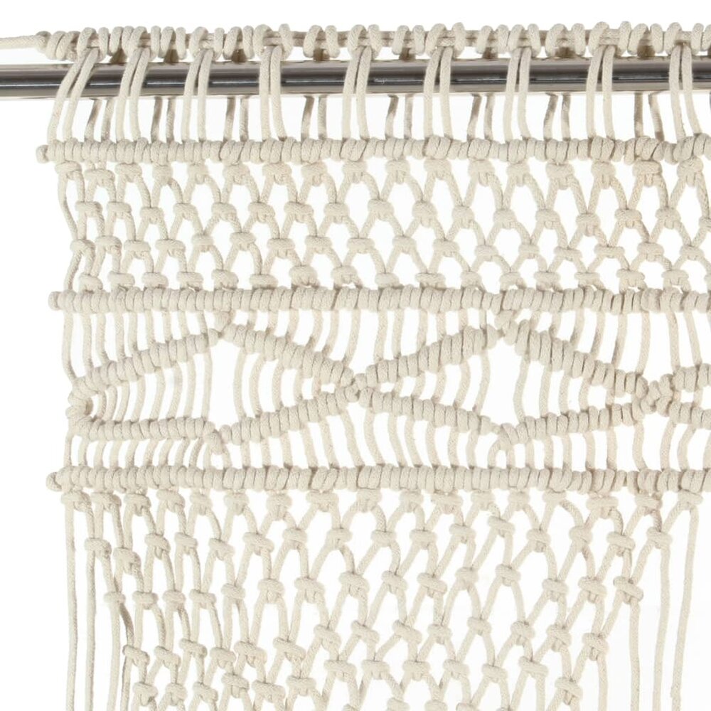 Gordijn macram&eacute; 140x240 cm katoen