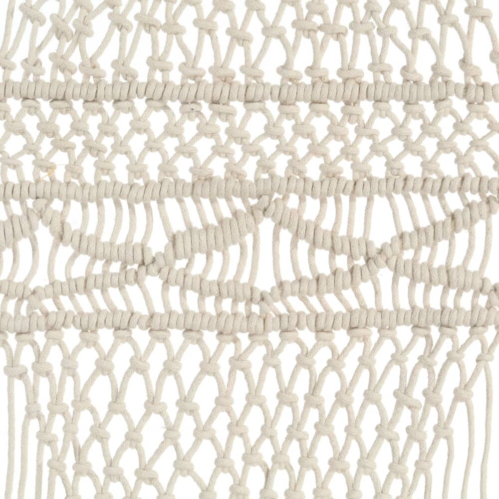 Gordijn macram&eacute; 140x240 cm katoen
