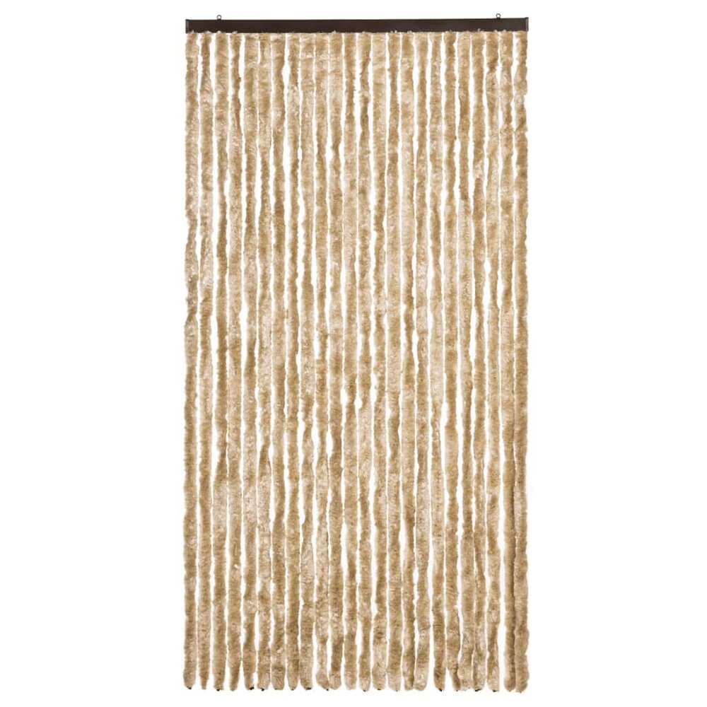 Vliegengordijn 100x230 cm chenille beige