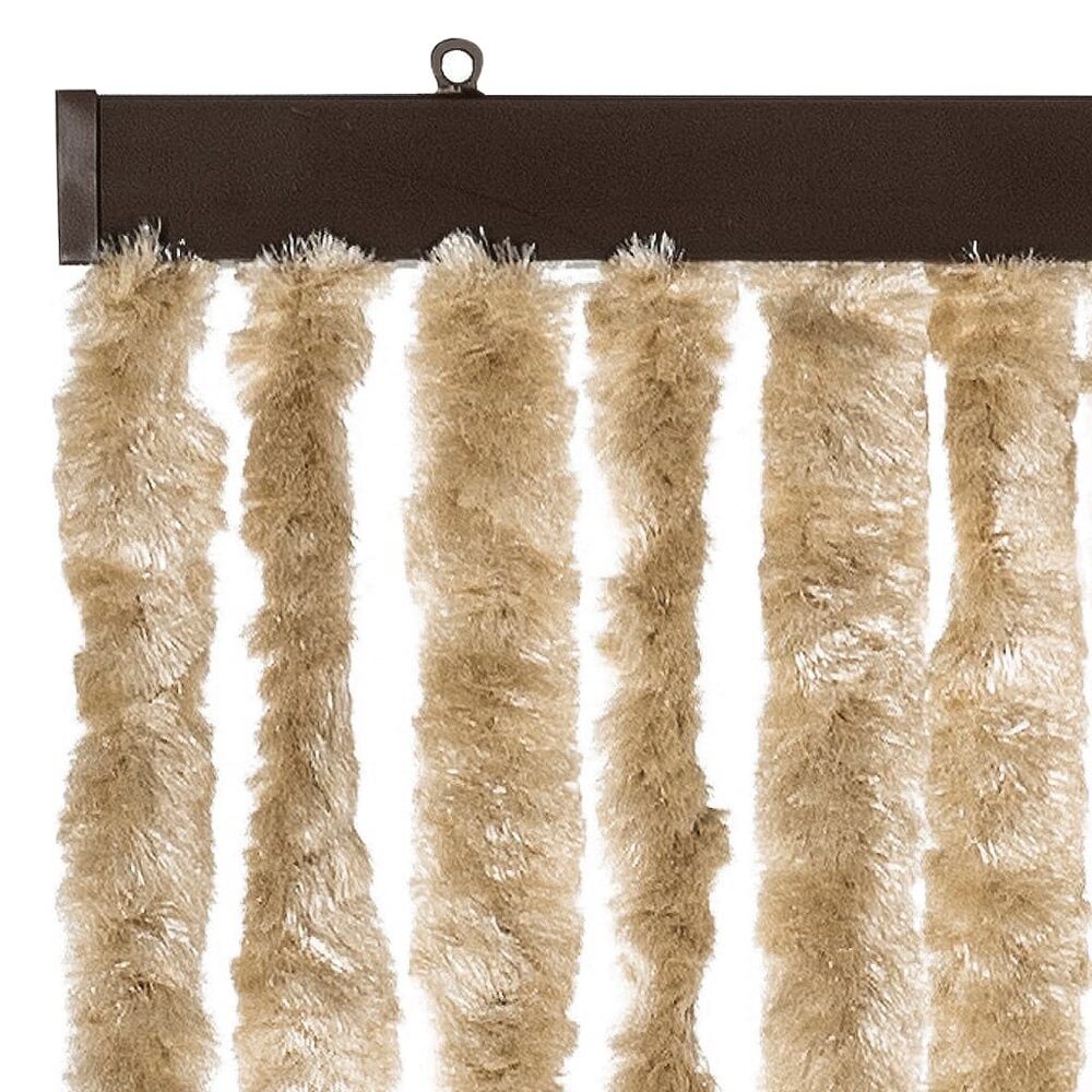 Vliegengordijn 100x230 cm chenille beige