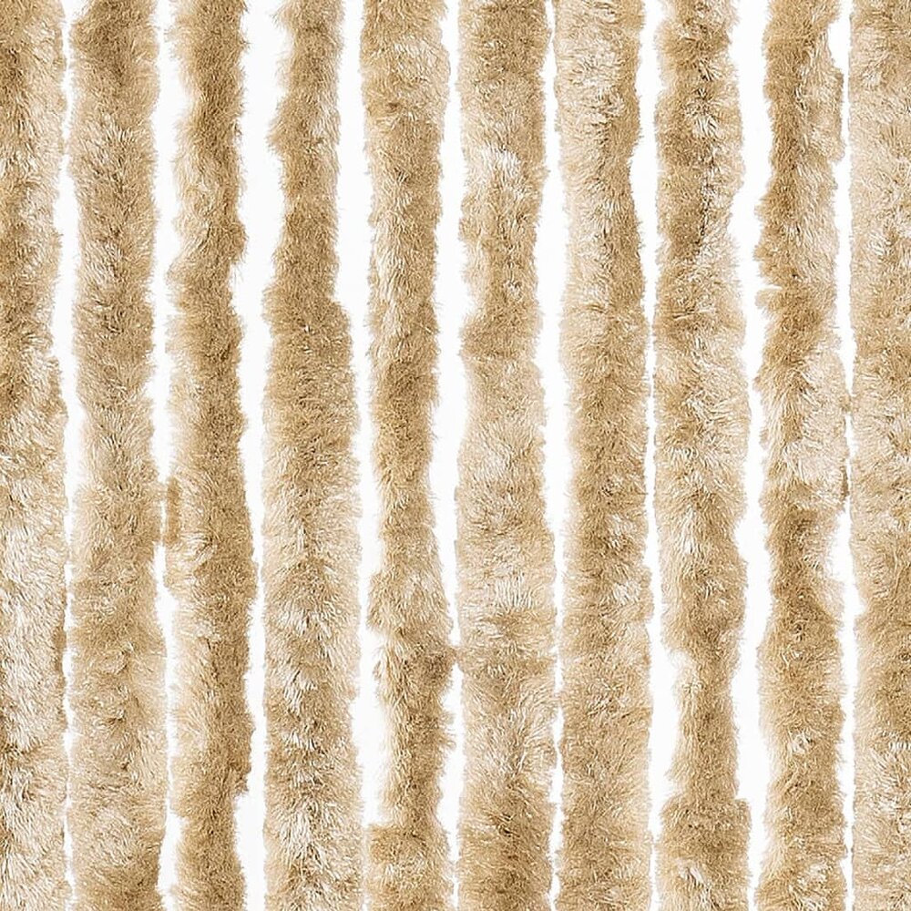 Vliegengordijn 100x230 cm chenille beige