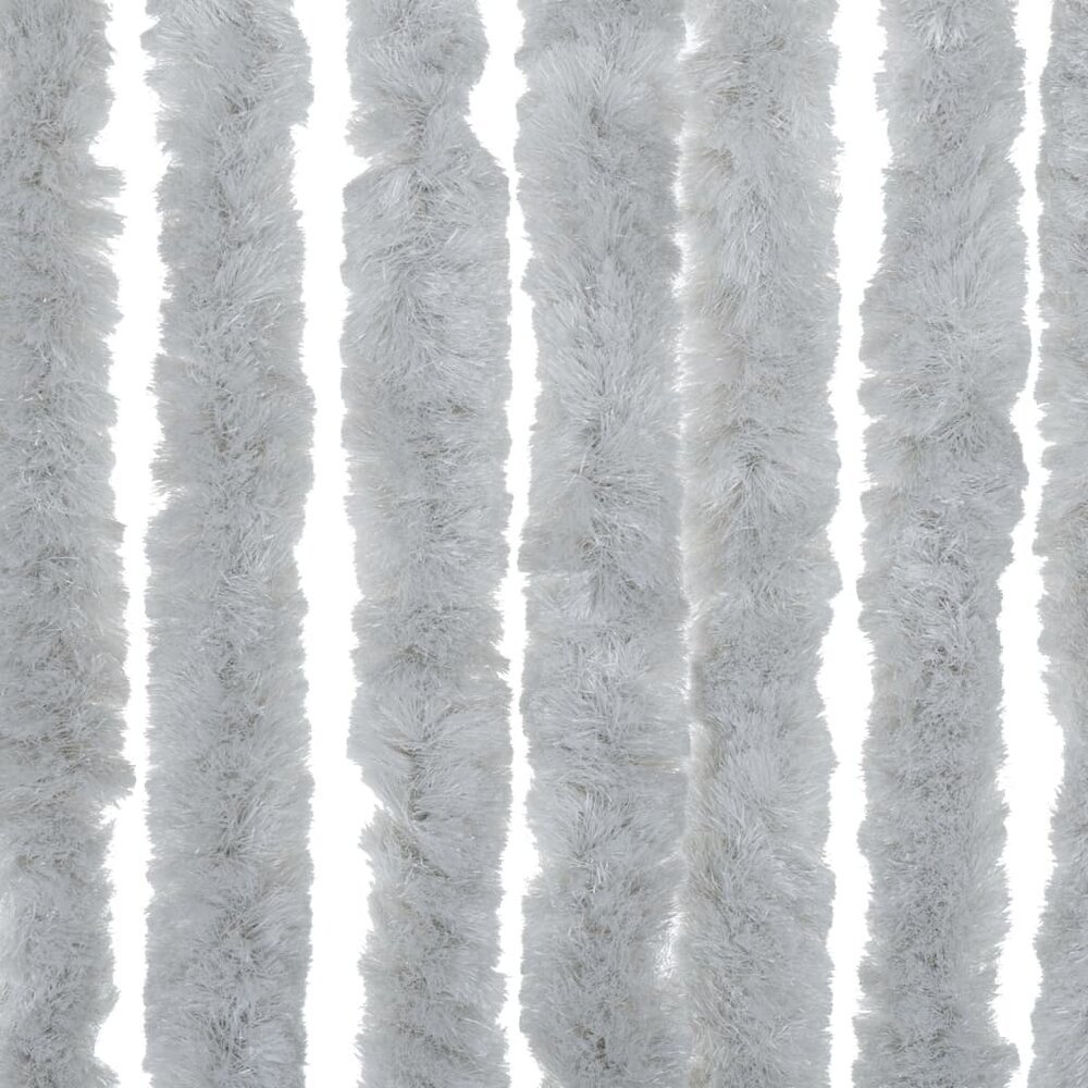 Vliegengordijn 100x200 cm chenille grijs