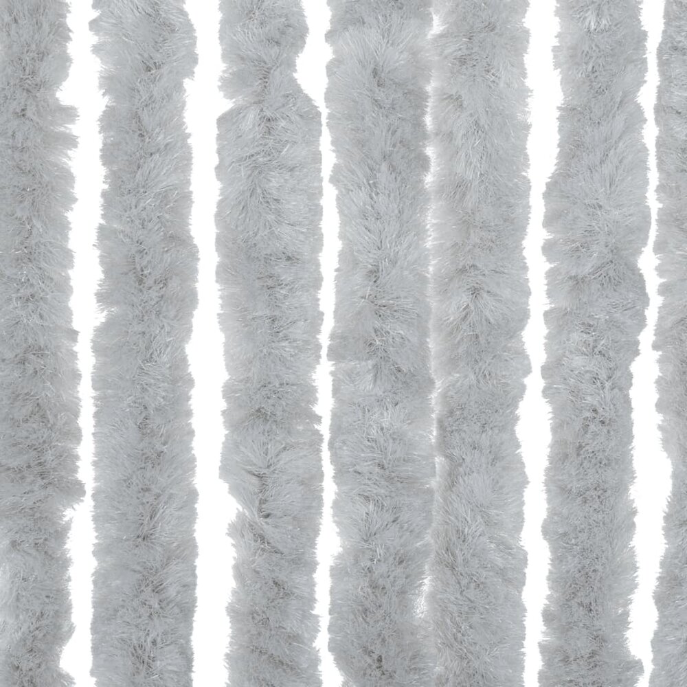 Vliegengordijn 100x230 cm chenille grijs