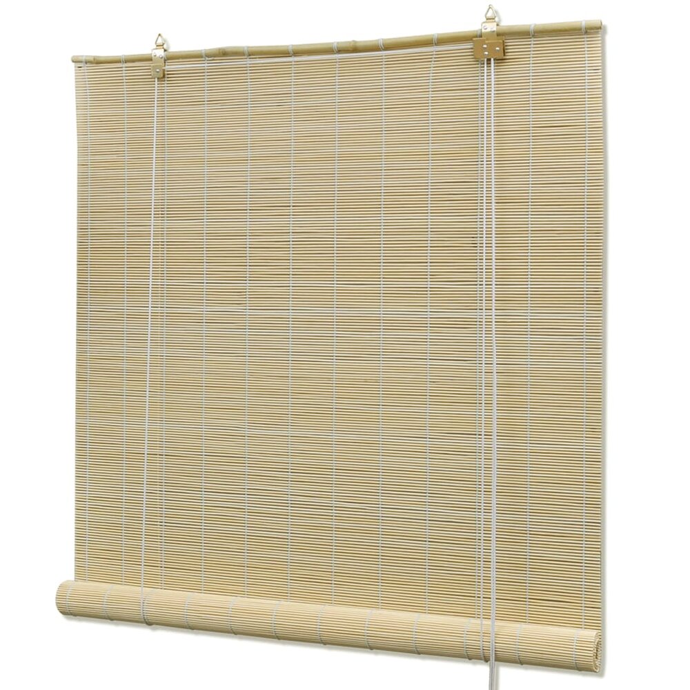 Rolgordijn 150x220 cm bamboe natuurlijk