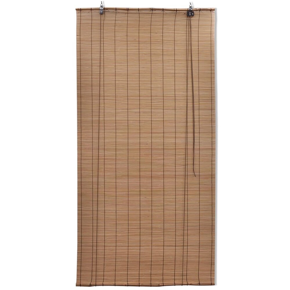 Rolgordijn 140x160 cm bamboe bruin